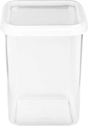 

Банка для сыпучих продуктов Полимербыт Cubbo Scandi белый полипропилен 1.2 л