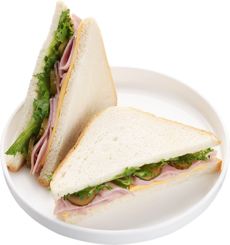 

Сэндвич Лента Fresh с ветчиной и сыром 170 г