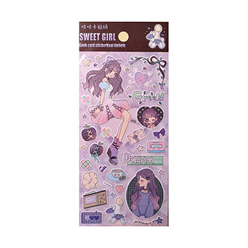 Наклейки iLikeGift Sweet girl