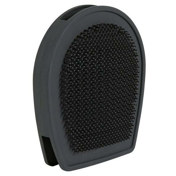 Рукавица массажная двусторонняя 14х12 см, резина