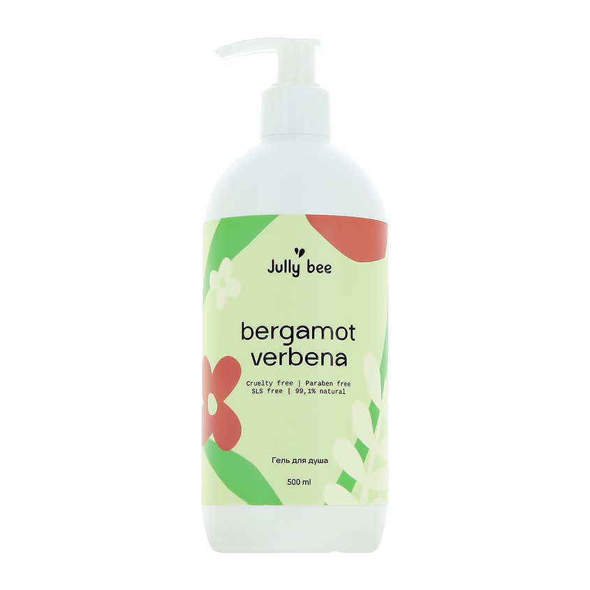 

Гель для душа увлажняющий Jully Bee Бергамот и вербена 500 мл