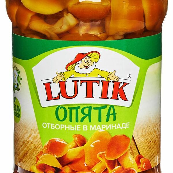 Опята отборные Lutik в маринаде, 314 мл