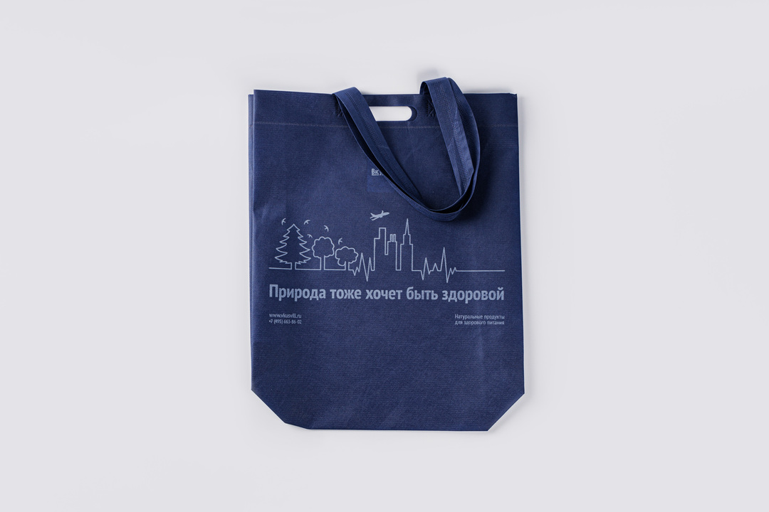 

Сумка ВкусВилл синий 1 шт.