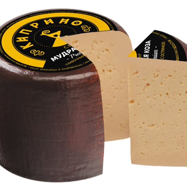 Сыр козий Киприно Мудрая коза 45% бзмж вес