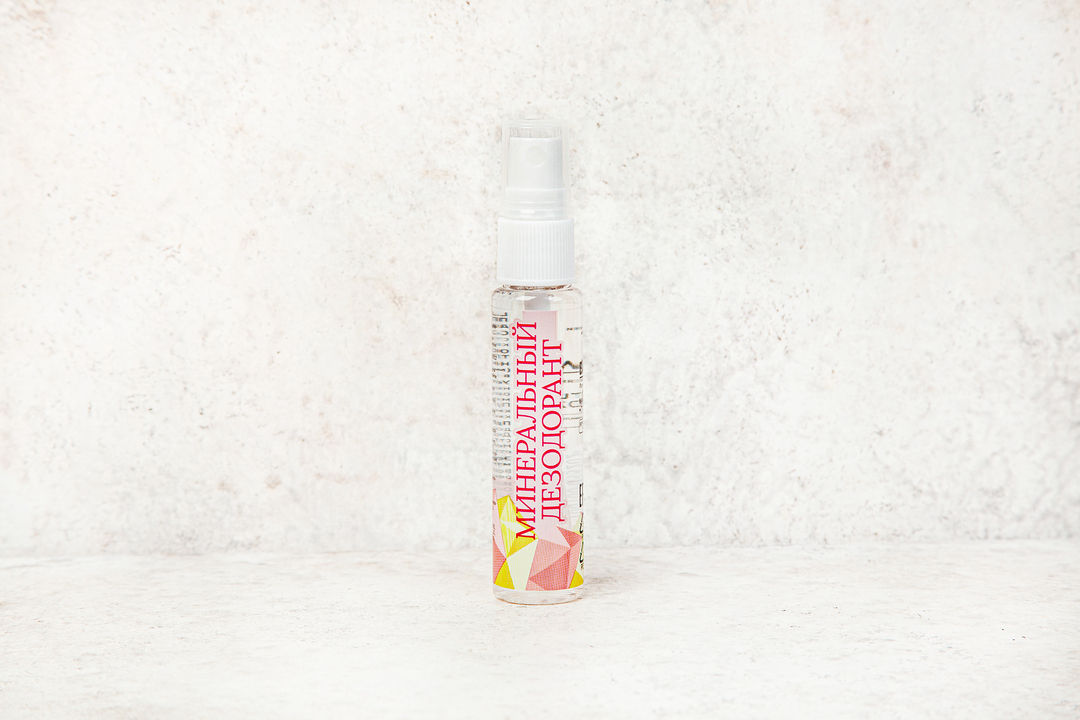 

Дезодорант-спрей Минеральный для тела 30 мл