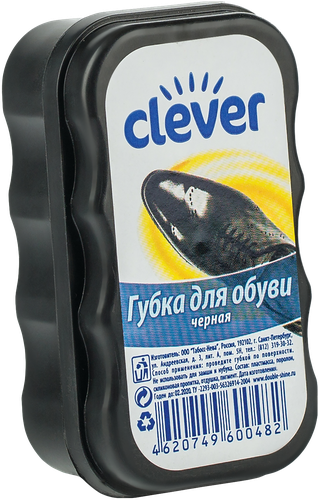 

Clever губка для обуви черная