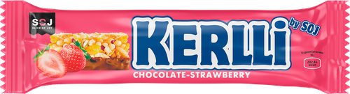 

Батончик SOJ Kerlli злаковый с клубникой в молочном шоколаде 50 г