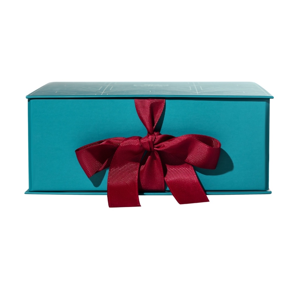 

Коробка подарочная «Азбука вкуса» с лентами 20.5х20.5х8 зеленая