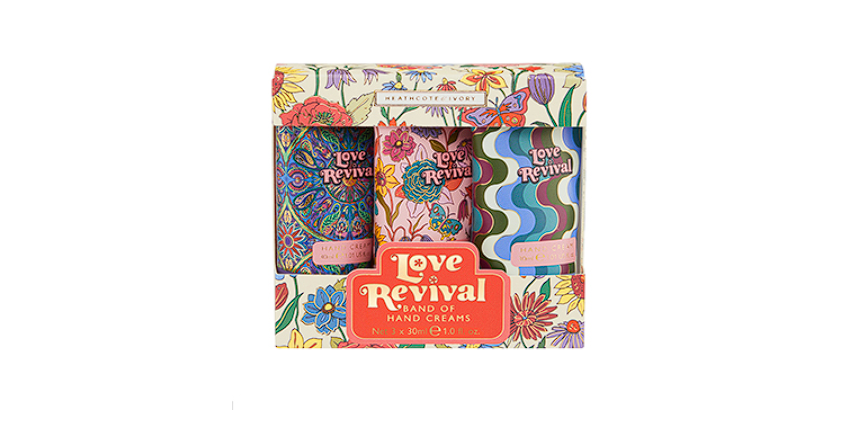

Набор подарочный Heathcote & Ivory Love Revival крем для рук 30х3