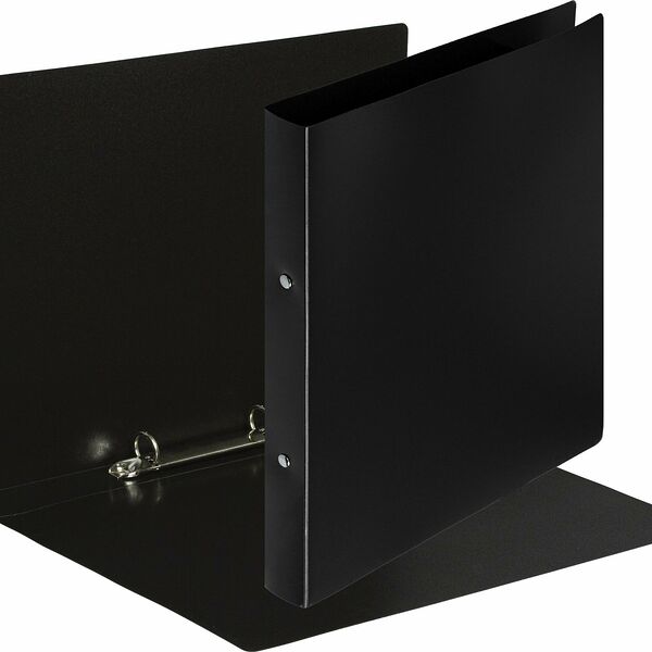 Папка на 2-х кольцах пласт. 17/32мм А4 ATTACHE F502/045 черная