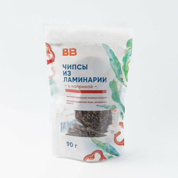 Чипсы из ламинарии с паприкой 90 г