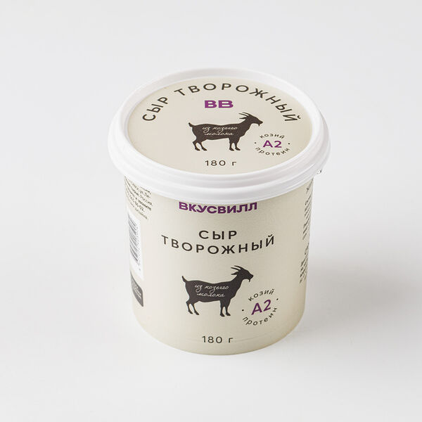 Сыр творожный из козьего молока, 180 г