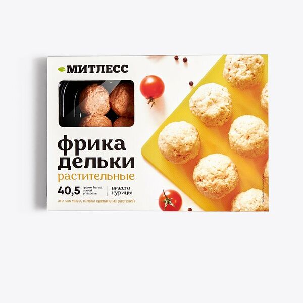 Фрикадельки Митлесс растительные с ароматом курицы