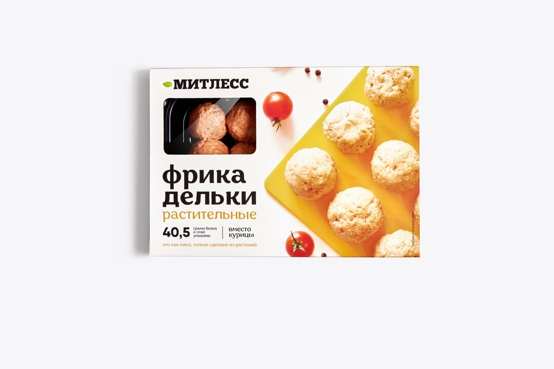 

Фрикадельки Митлесс растительные с ароматом курицы 300 г(Продукт замороженный)