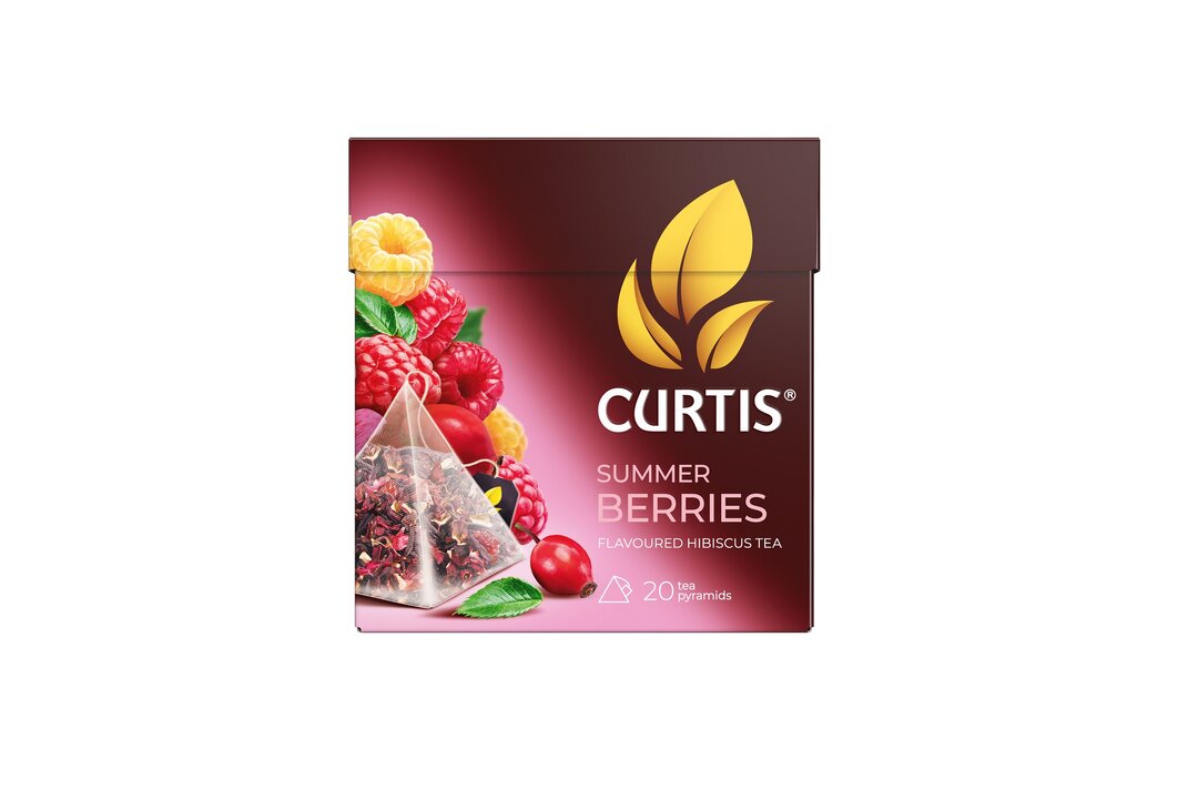 

Чай фруктовый Curtis Summer Berries 20 пирамидок х 1.7 г