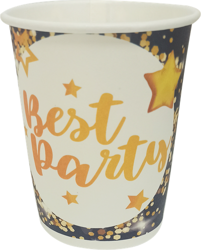 

Стаканы из картона Хамелеон 6 шт 200 мл в ассортименте