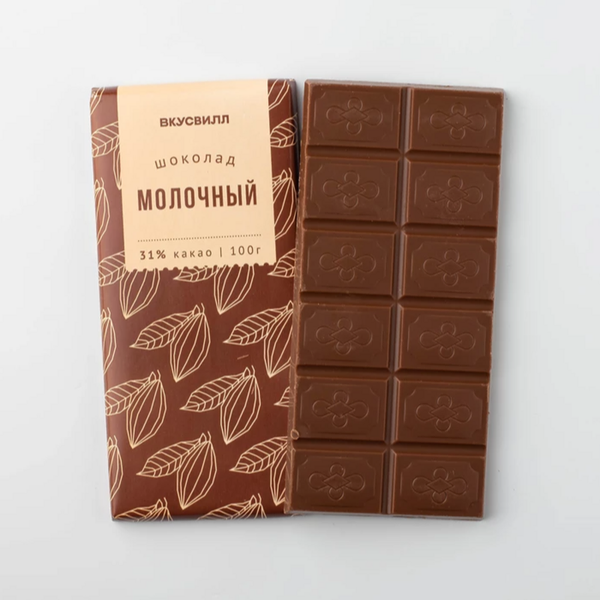 Шоколад молочный