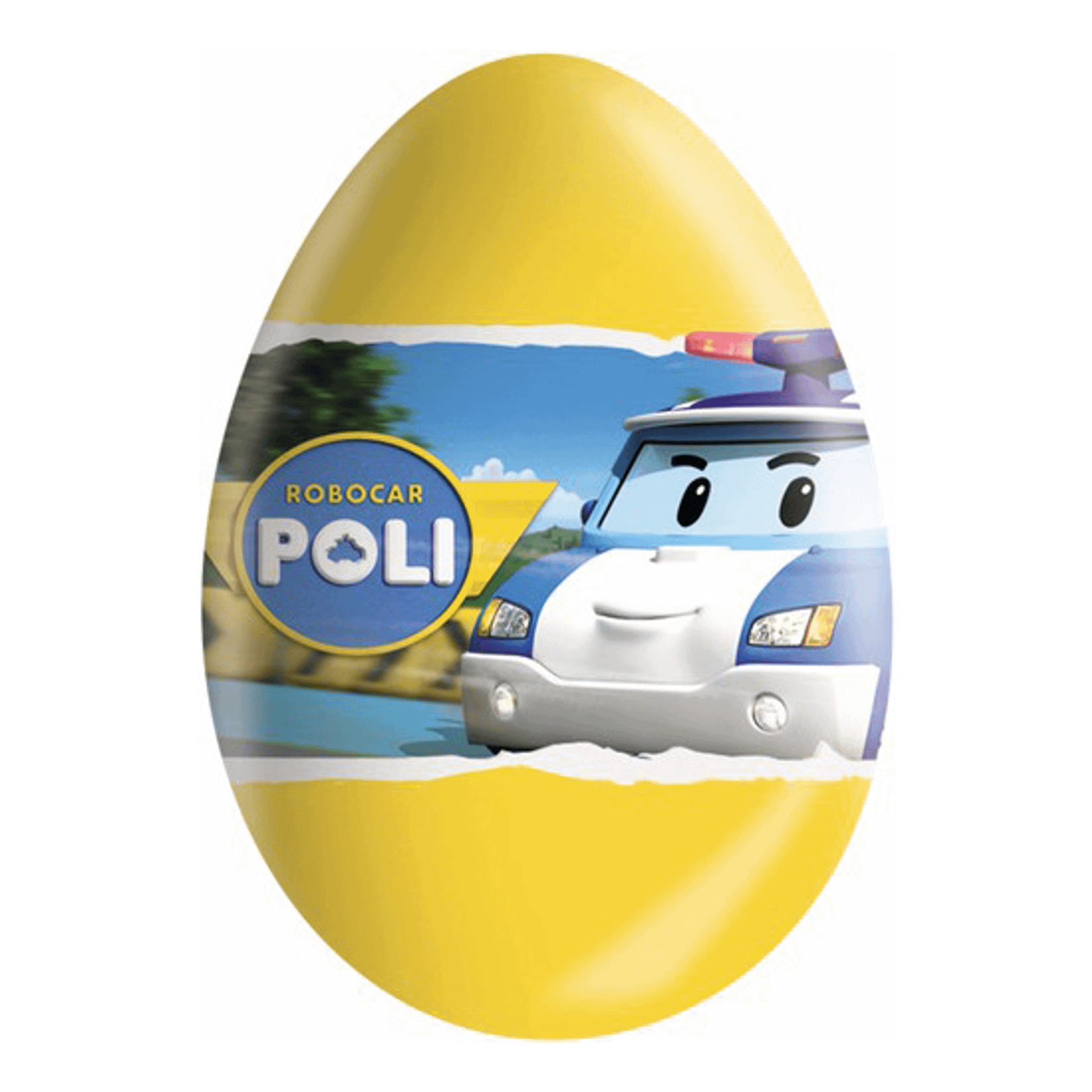 

Яйцо шоколадное с сюрпризом Zaini Robocar Poli 20 г