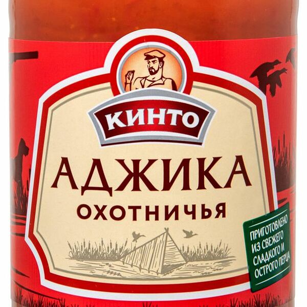 Соус перечный Кинто аджика охотничья 360г