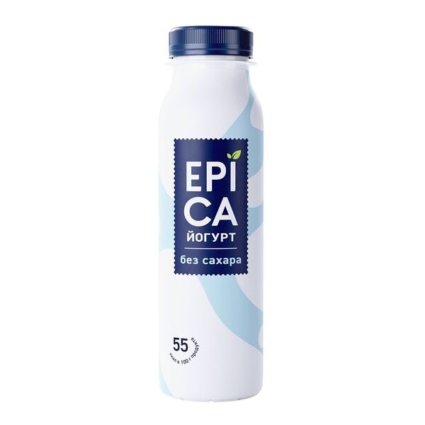 Йогурт Epica питьевой натуральный 2.9% 260 г
