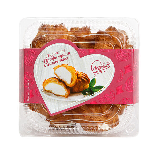 Пирожное «Профитроли Сливочные» Artesso 260 г