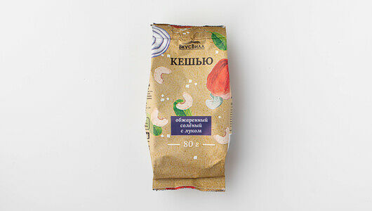 Кешью обжаренный соленый с луком