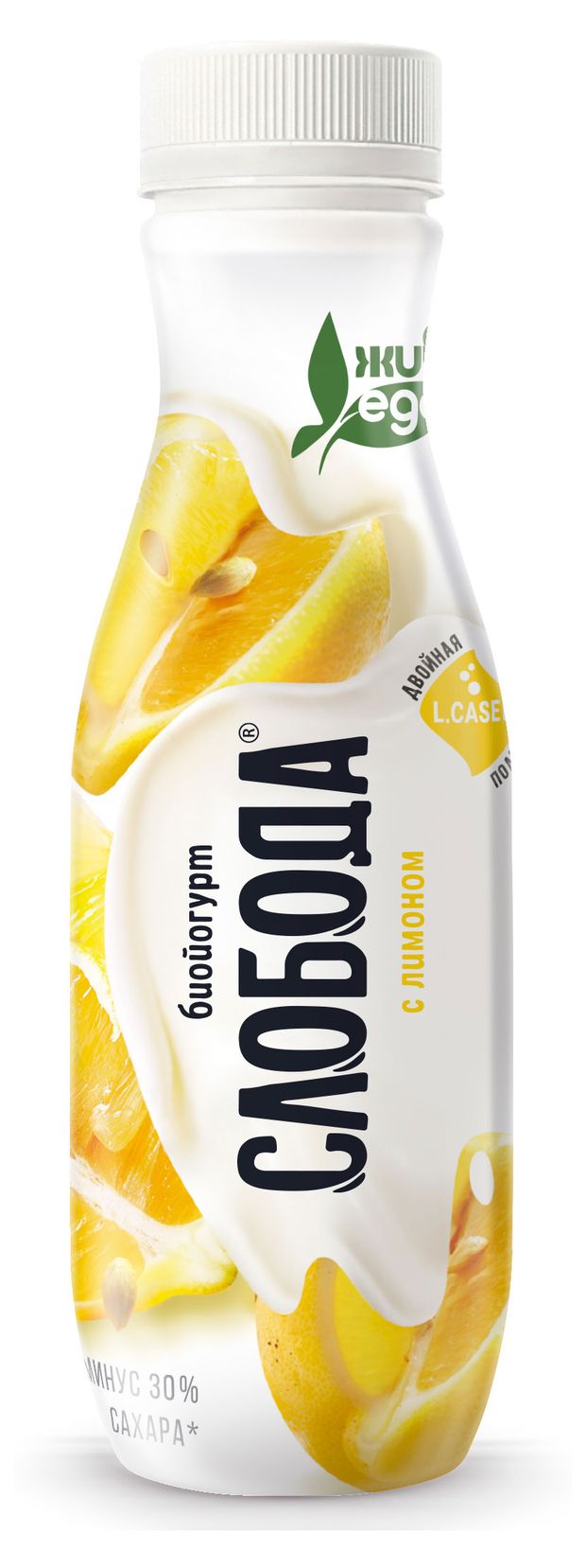 

Биойогурт питьевой Слобода с лимоном 2% 260 г