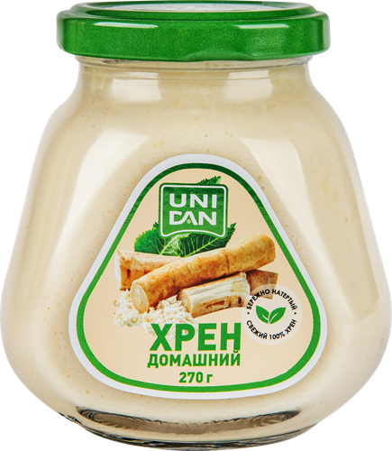 

Хрен Uni Dan Домашний 270 г