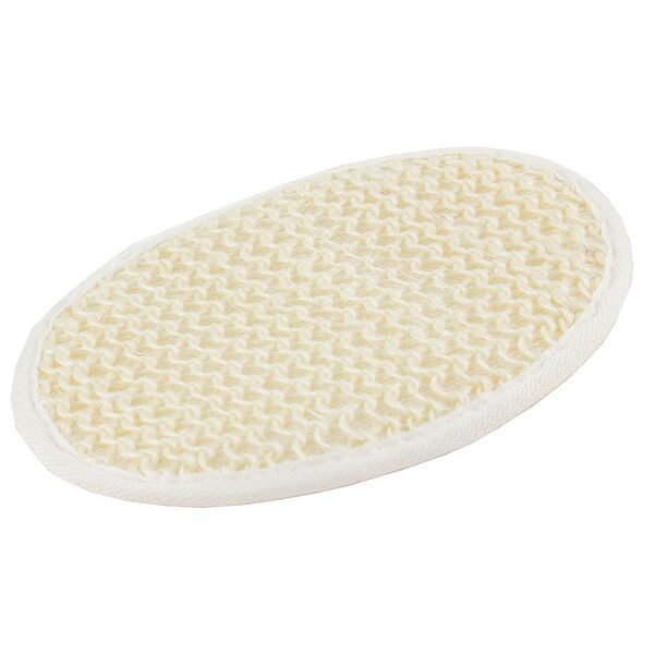 Мочалка для тела Банная линия, 13х18 см, овал, сизаль