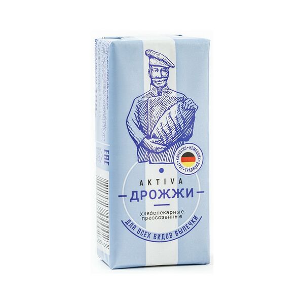 Дрожжи хлебопекарные прессованные 100 гр.