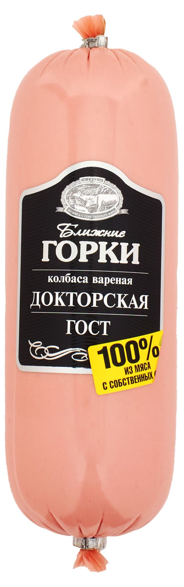 

Колбаса варёная Докторская Ближние Горки ГОСТ 500 г