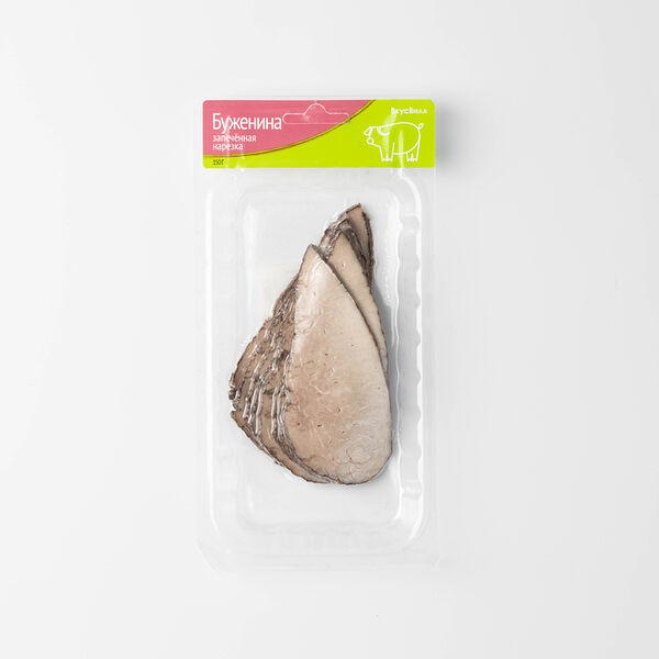 Буженина запеченная, нарезка