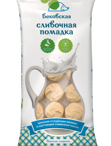 Конфеты Бековский Сливочная помадка, 360г