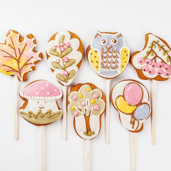 Пряник на палочке в ассортименте