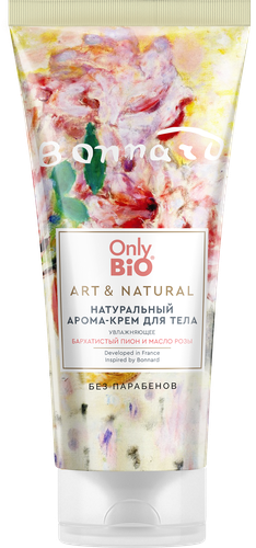 

Крем-масло для тела Only Bio Art&Natural Увлажняющее Пион и масло розы 200 мл