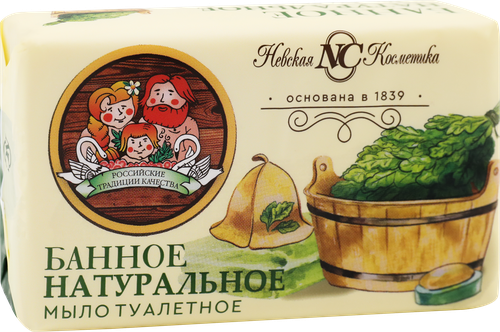 

Мыло туалетное Невская Косметика Банное, 180 г