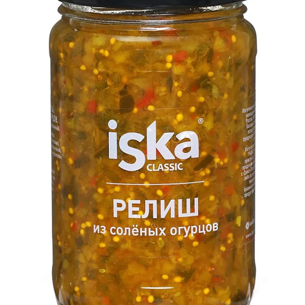 Соус Релиш Iska из соленых огурцов 350 г