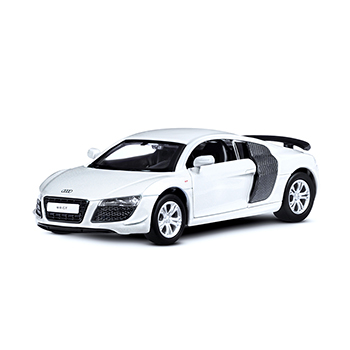 

ТМ "Автопанорама" Машинка металлическая 1:43 Audi R8 GT, белый перламутр JB1251264