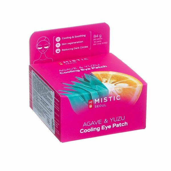 Патчи Mistic охлаждающие с экстрактами агавы и юдзу 84 г