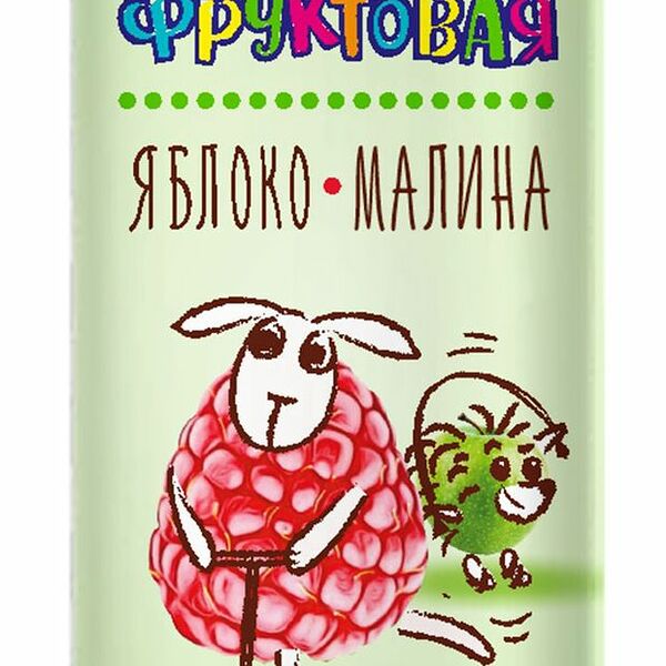 Лента фруктовая Правильные сладости Яблоко-малина 15 г