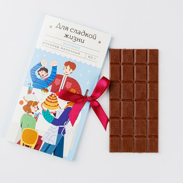 Шоколад молочный 