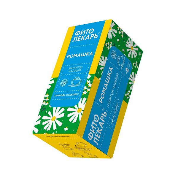 Напиток чайный Фитолекарь Ромашка кар пач 20ф/пак 24г