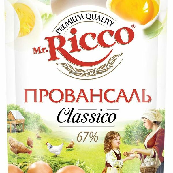 Майонез Mr.Ricco Провансаль 67% 400 мл