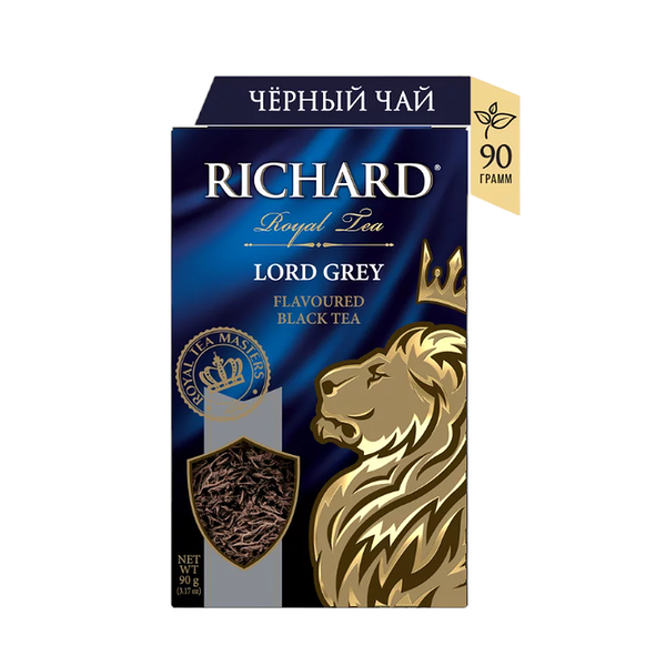 Чай черный Richard Lord Grey с бергамотом, 90г