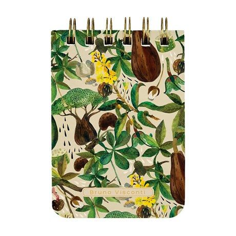 Блокнот на гребне Bruno Visconti Cute Journal Баобаб А7, 100 л