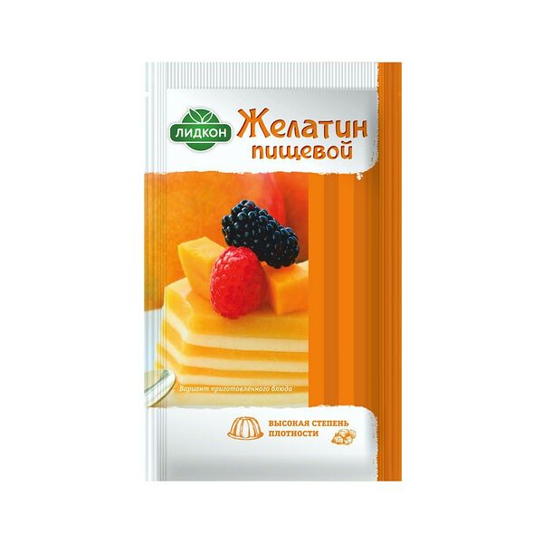 Желатин пищевой Лидкон 15г