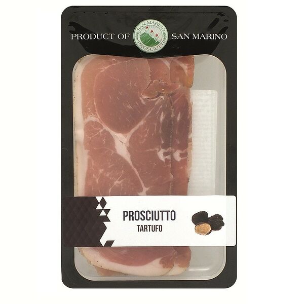 Окорок Прошутто Крудо с чёрным трюфелем с/в прод мясн из свин катА нар 70г Эль Парадор