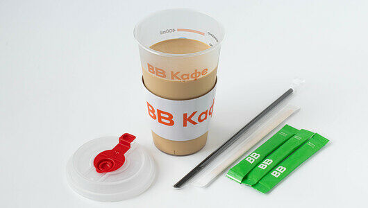 Кофе раф кленовый веган, на растительном напитке, кафе