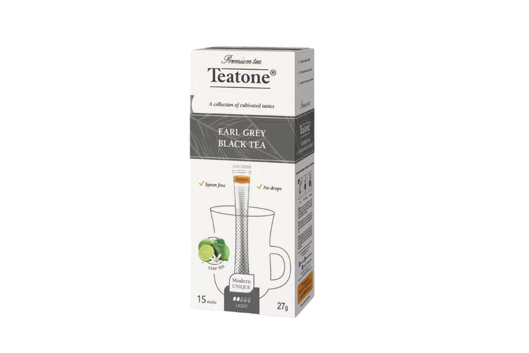 

Чай чёрный Teatone с ароматом бергамота 15 стиков