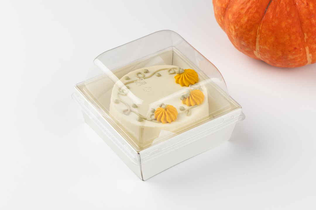 

Торт бенто ВкусВилл "Тыквенный" бисквитный с грецким орехом 260 г